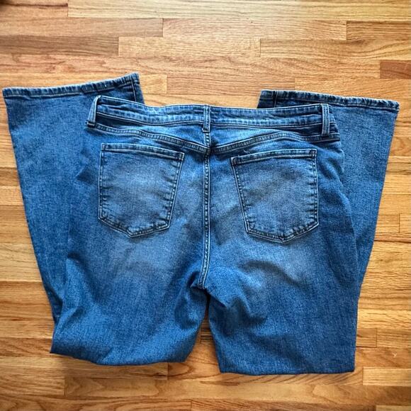 KUT From The KLOTH x Womens Flare Blue Jeans Denim l Size 16 - Picture 9 of 9